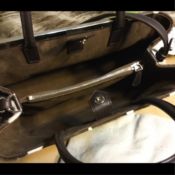 🌹FENDI 2jours medium zebra-print calf hair🌹 - Picture 12 of 14